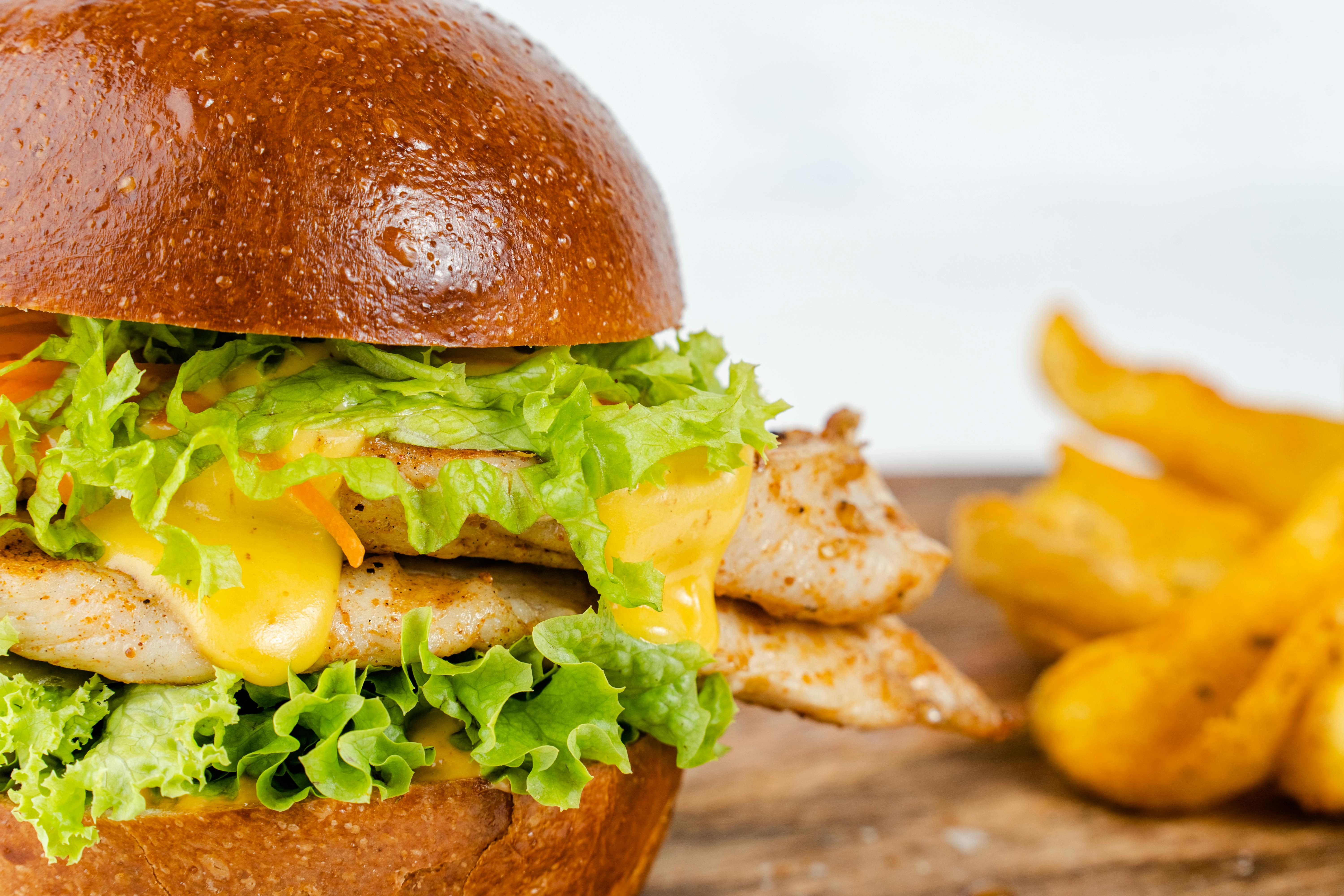 Caloric Content in Burgers and Fries